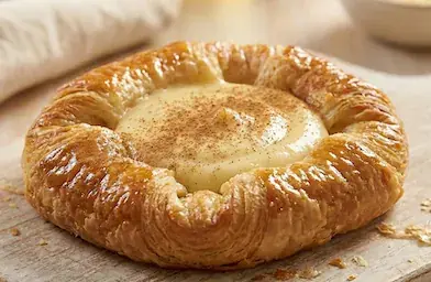 Custard Danish - Classic custard filling with vanilla and cinnamon.